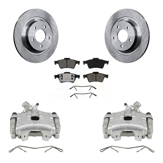 [Arrière] Disque et plaquette de frein pour 2006 Mazda 5 To 02 06 KC8-100572S