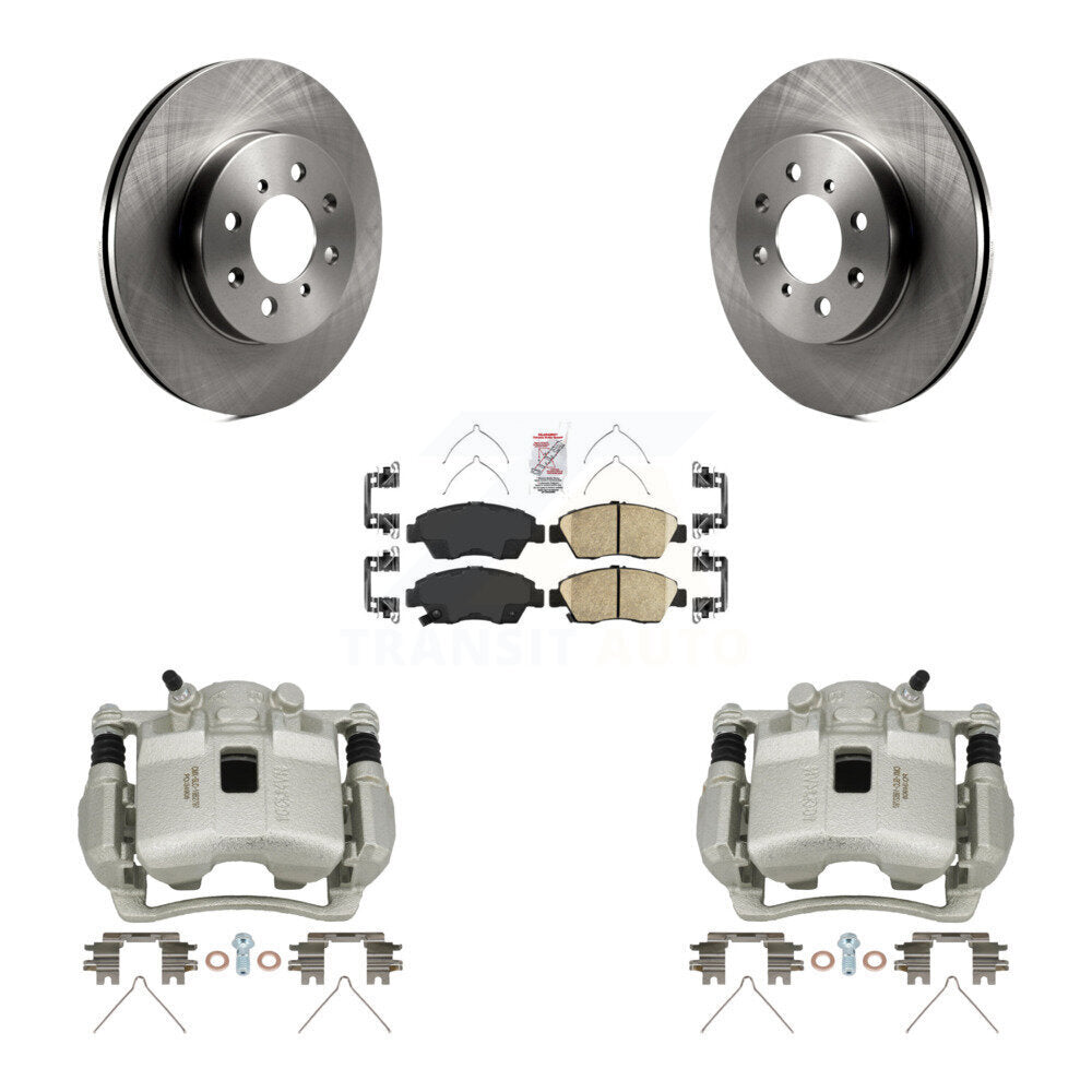 [Avant] Disque et plaquette de frein pour Honda Civic Si with 2.0L With 4 Lug Wheels KC8-100573N