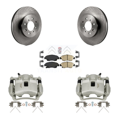 [Avant] Disque et plaquette de frein pour Honda Civic Si with 2.0L With 4 Lug Wheels KC8-100573N