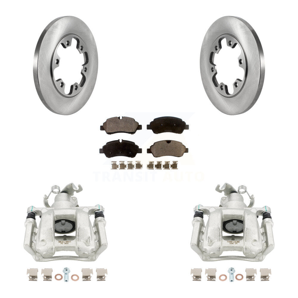 [Arrière] Disque et plaquette de frein pour Ford Transit-350 HD With 6 Lug Wheels KC8-100573P