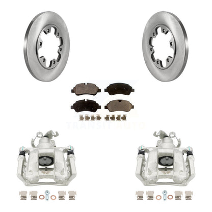 [Arrière] Disque et plaquette de frein pour Ford Transit-350 HD With 6 Lug Wheels KC8-100573P
