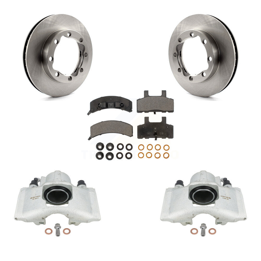 [Avant] Disque et plaquette de frein pour Chevrolet K1500 Suburban With 8 Lug Wheels KC8-100574T