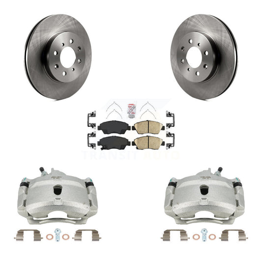 [Avant] Disque et plaquette de frein pour Honda Civic Si with 1.7L With 4 Lug Wheels KC8-100575N