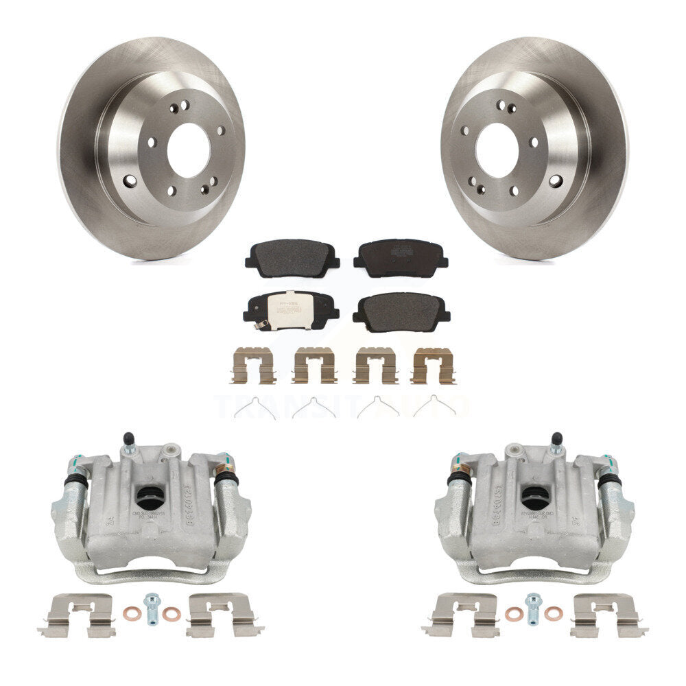 [Arrière] Disque et plaquette de frein pour Kia Sorento With Red Painted Calipers KC8-100583P