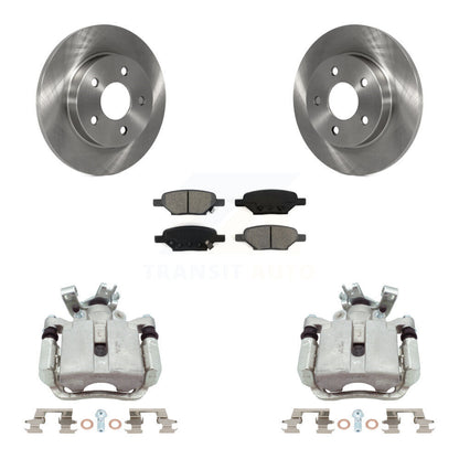[Arrière] Disque et plaquette de frein pour Chevrolet Malibu Pontiac Cobalt G5 G6 KC8-100595S