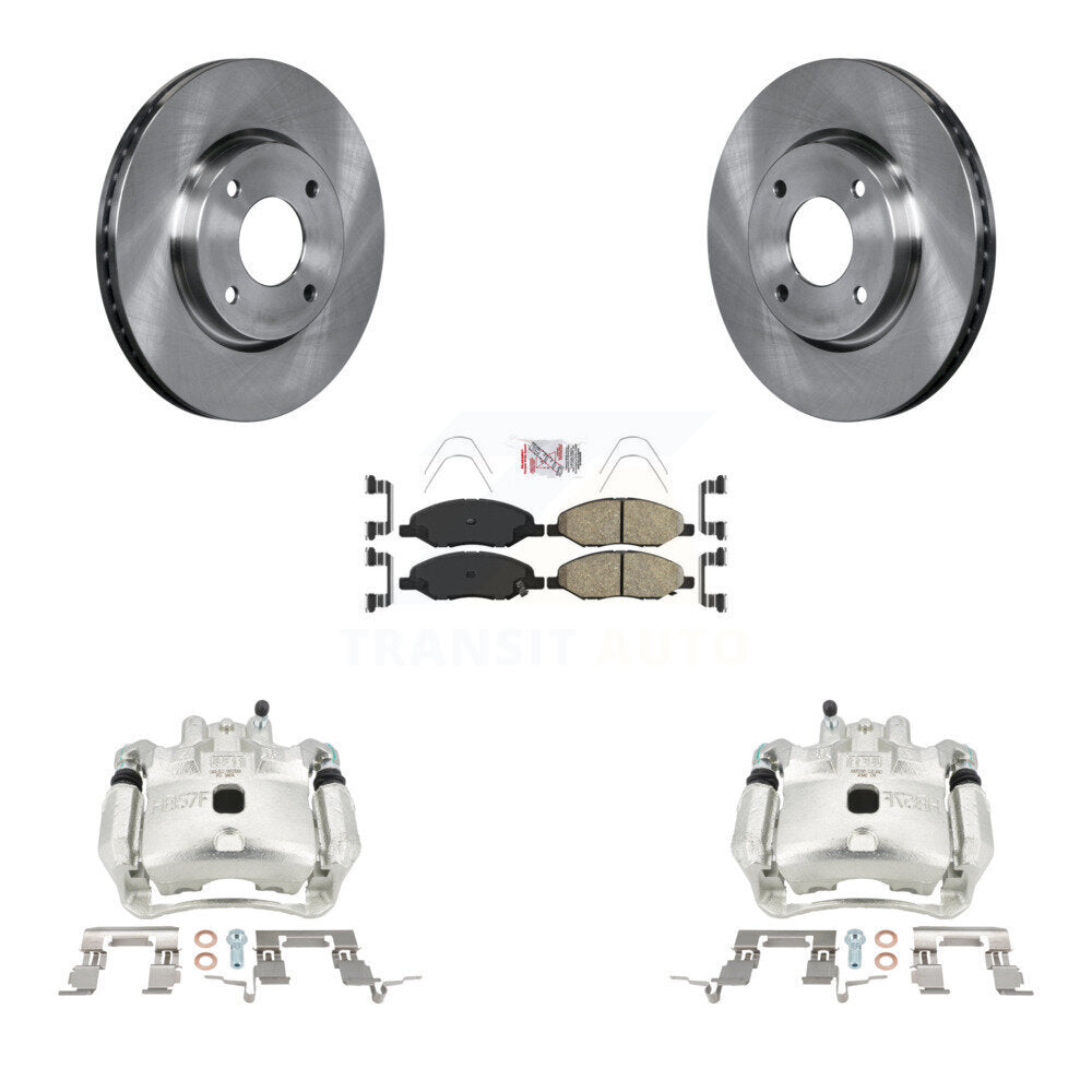 [Avant] Disque et plaquette de frein pour 2008 Nissan Versa 4-Wheel ABS KC8-100599N