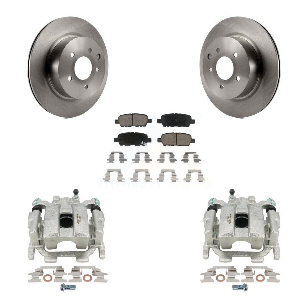 [Arrière] Disque et plaquette de frein pour INFINITI G37 QX50 Nissan 370Z EX37 G25 M35 KC8-100602C