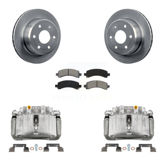 [Arrière] Disque et plaquette de frein pour GMC Yukon Chevrolet Tahoe XL 1500 RWD KC8-100602S