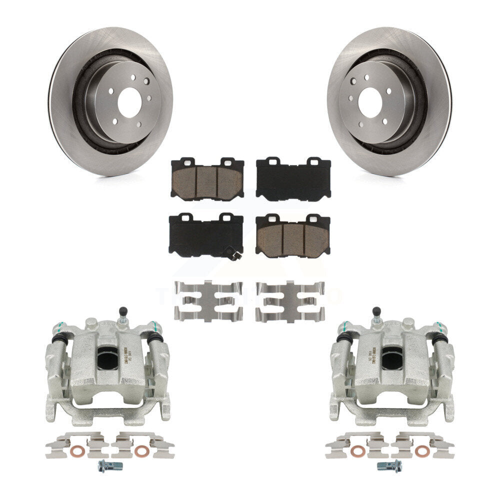 [Arrière] Disque et plaquette de frein pour 10-13 INFINITI G37 AWD With Brembo Brakes KC8-100604C