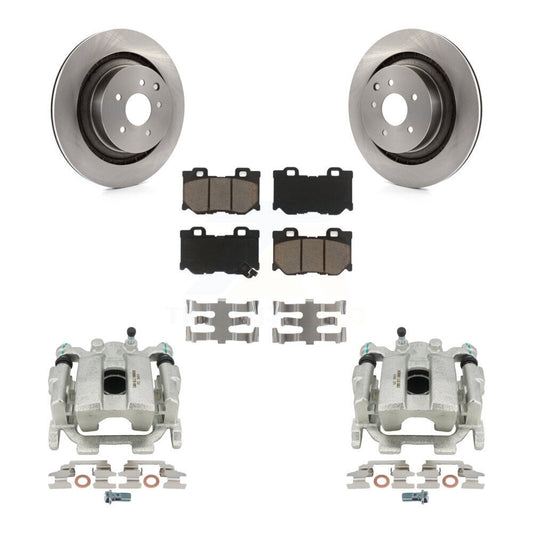 [Arrière] Disque et plaquette de frein pour 10-13 INFINITI G37 AWD With Brembo Brakes KC8-100604C