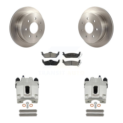 [Arrière] Disque et plaquette de frein pour Ford F-150 Lincoln Mark LT KC8-100604S