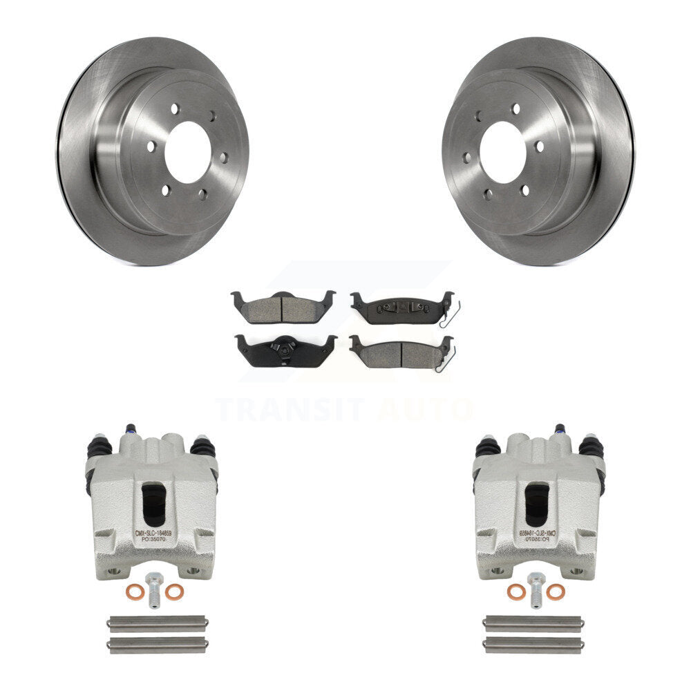 [Arrière] Disque et plaquette de frein pour Ford F-150 Lincoln Mark LT KC8-100606S