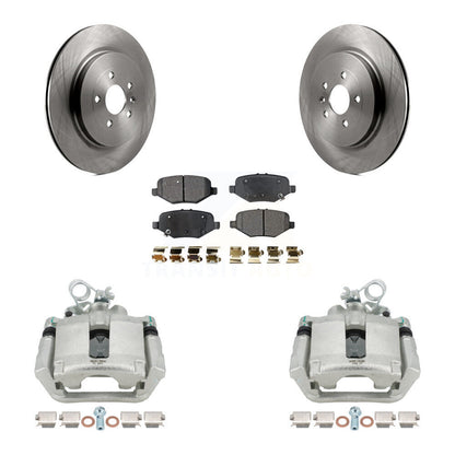 [Arrière] Disque et plaquette de frein pour Ford Explorer Flex Taurus Police MKS KC8-100610P