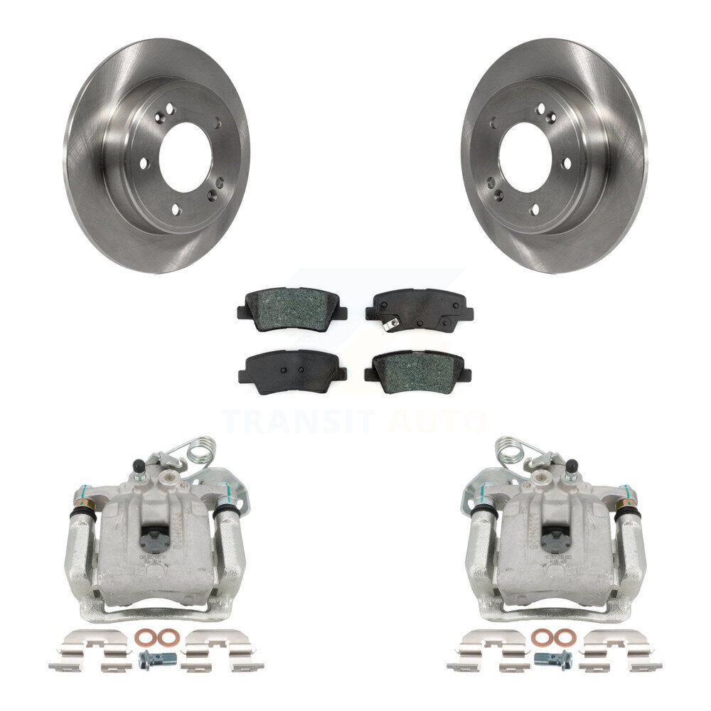 [Arrière] Disque et plaquette de frein pour 2017-2020 Hyundai Elantra 2.0L KC8-100611S