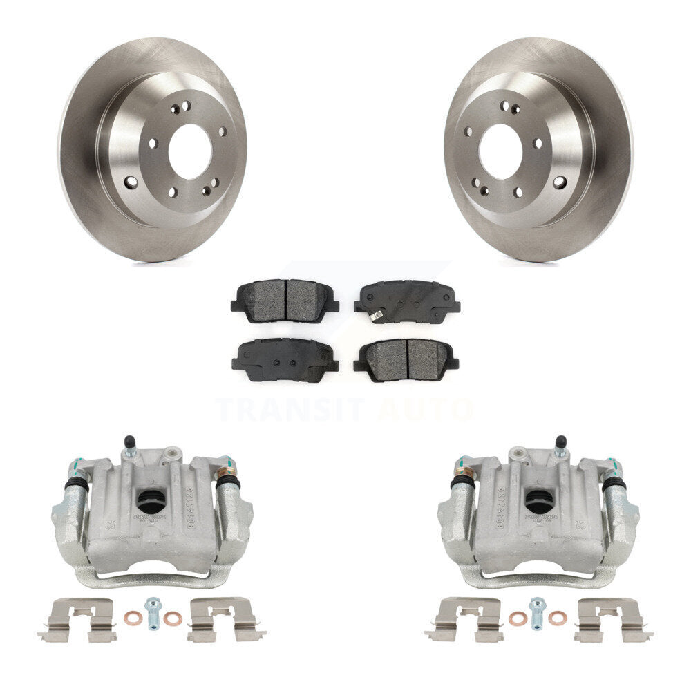 [Arrière] Disque et plaquette de frein pour Kia Sorento With Red Painted Calipers KC8-100622S