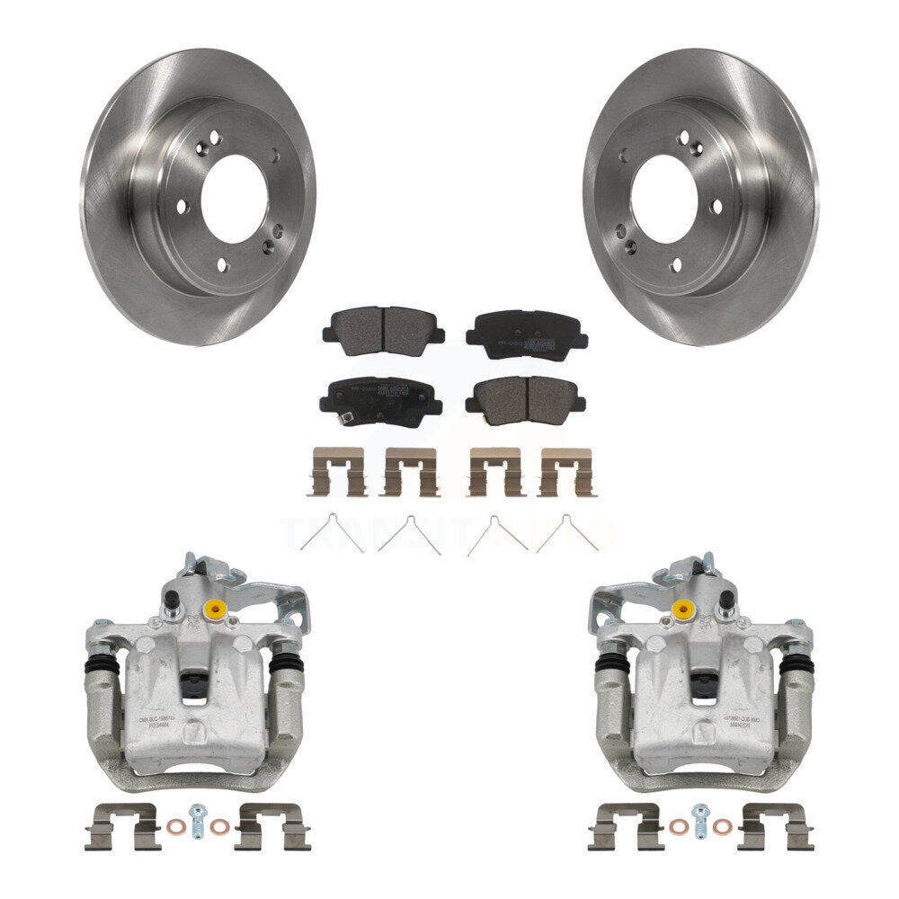 [Arrière] Disque et plaquette de frein pour Kia Forte Hyundai Forte5 Veloster GT KC8-100623P