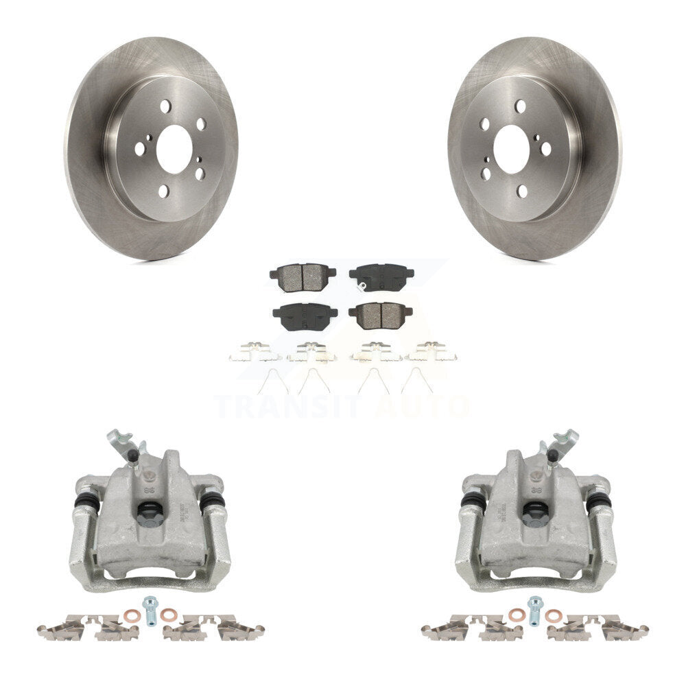 [Arrière] Disque et plaquette de frein pour Toyota Corolla Matrix Pontiac Vibe KC8-100624S