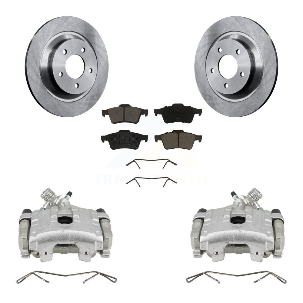 [Arrière] Disque et plaquette de frein pour 2006 Mazda 5 To 02 06 KC8-100627C