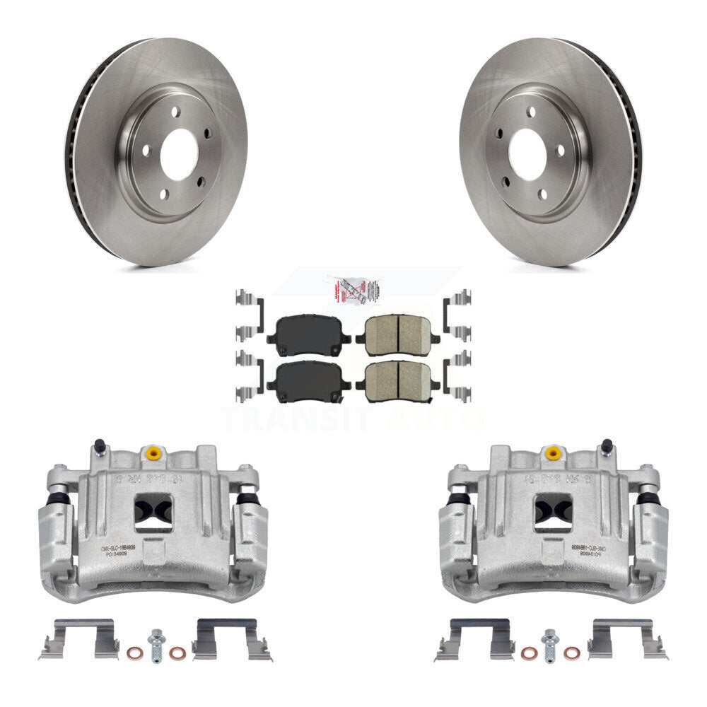 [Avant] Disque et plaquette de frein pour 2005 Pontiac G6 With Dual Piston KC8-100633N