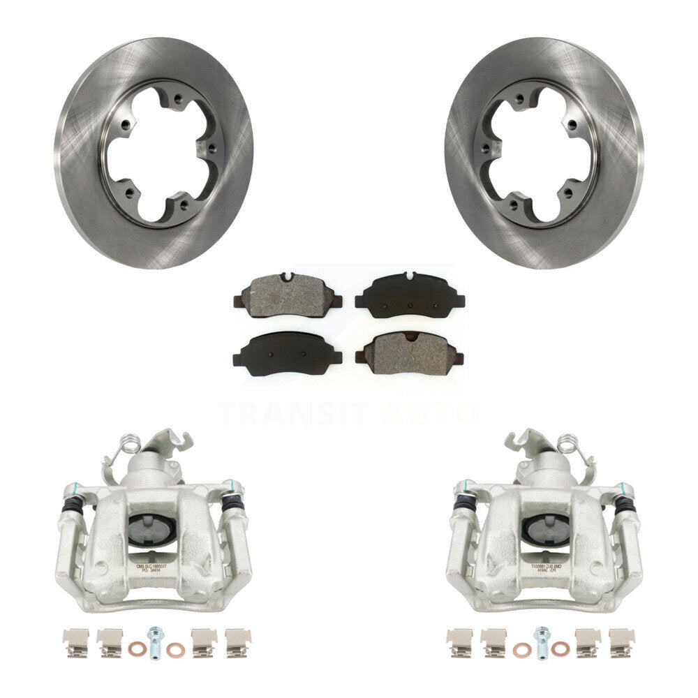 [Arrière] Disque et plaquette de frein pour Ford Transit-250 Transit-150 HD KC8-100639S