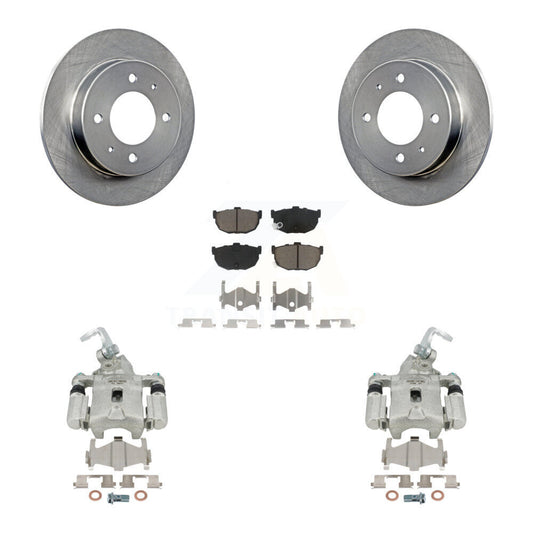 [Arrière] Disque et plaquette de frein pour Hyundai Elantra rear brakes KC8-100640C