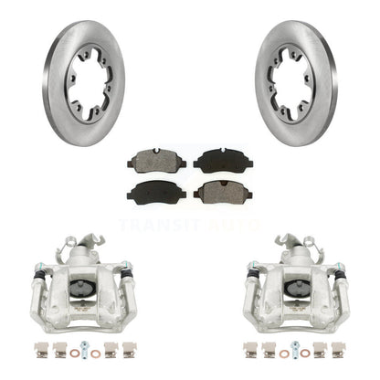[Arrière] Disque et plaquette de frein pour Ford Transit-350 HD With 6 Lug Wheels KC8-100640S