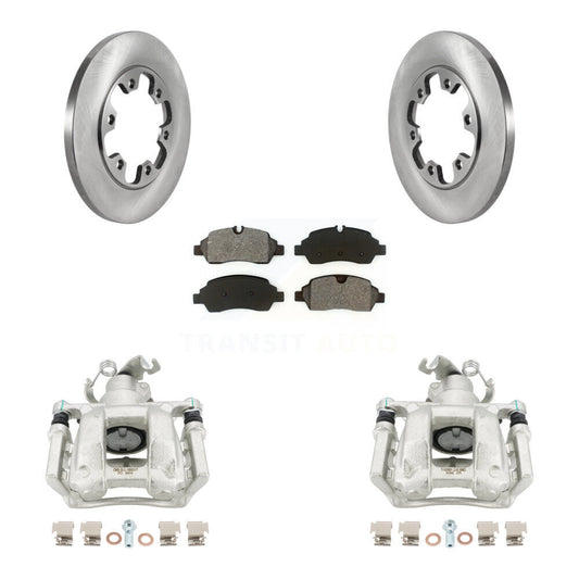 [Arrière] Disque et plaquette de frein pour Ford Transit-350 HD With 6 Lug Wheels KC8-100640S