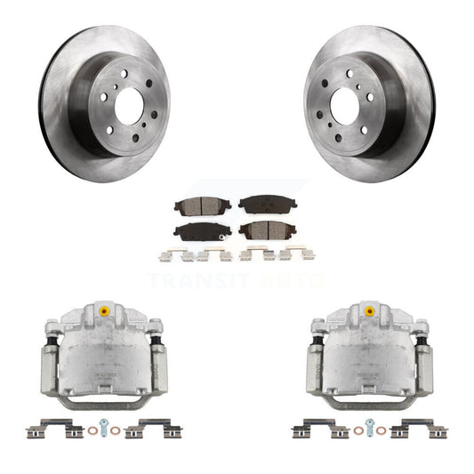 [Arrière] Disque et plaquette de frein pour GMC Chevrolet Sierra 1500 Silverado KC8-100645S