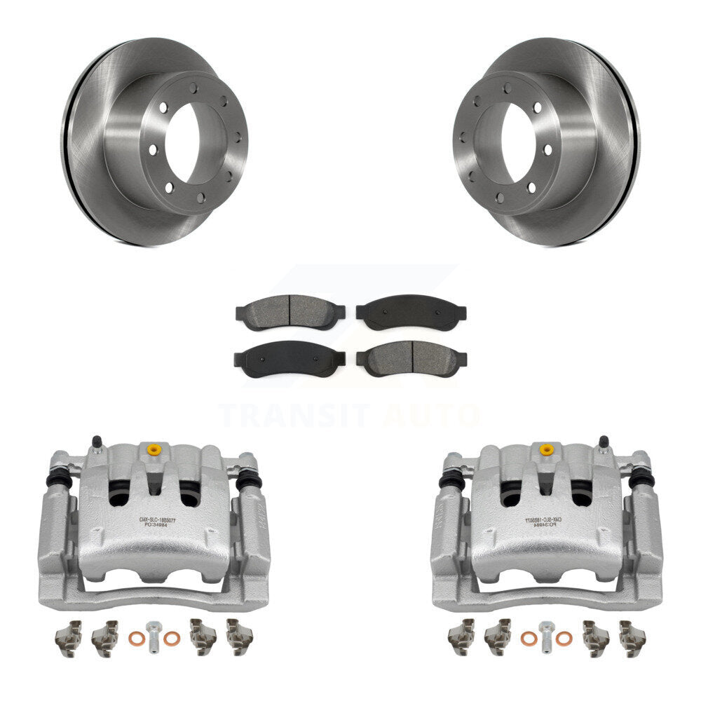 [Arrière] Disque et plaquette de frein pour Ford F-250 Super Duty F-350 KC8-100651S