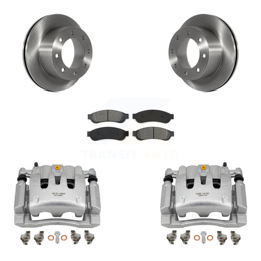 [Arrière] Disque et plaquette de frein pour Ford F-250 Super Duty F-350 KC8-100651S
