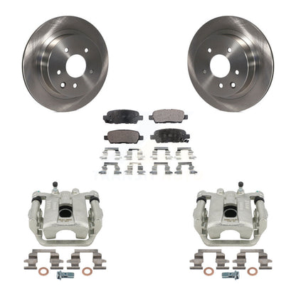[Arrière] Disque et plaquette de frein pour Nissan Rogue Sport Qashqai LEAF KC8-100658P