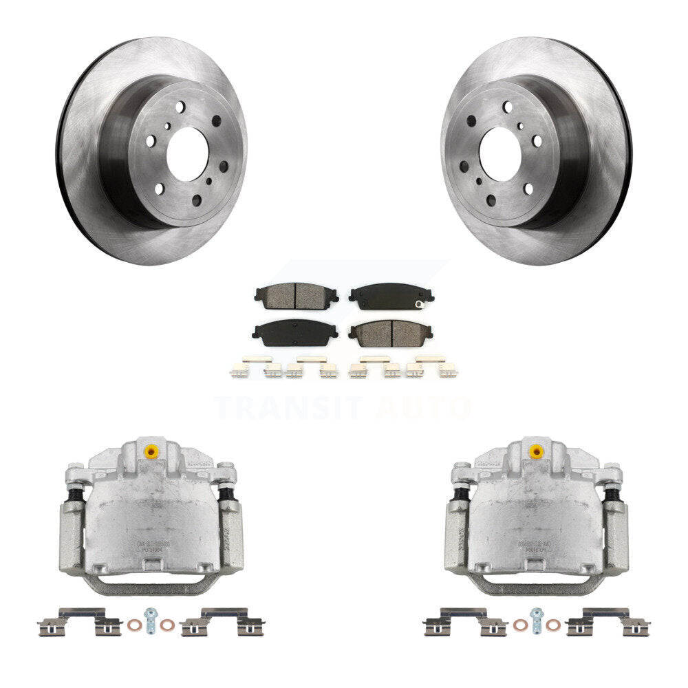 [Arrière] Disque et plaquette de frein pour Chevrolet GMC Sierra 1500 Silverado KC8-100658S