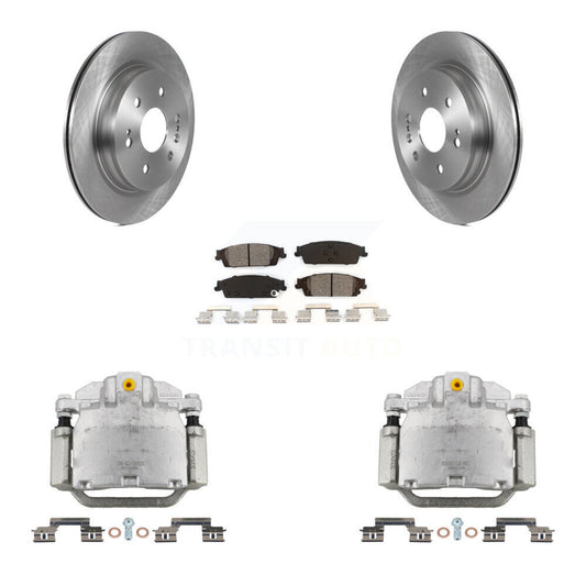 [Arrière] Disque et plaquette de frein pour 2019 Chevrolet Silverado 1500 LD GMC KC8-100659S