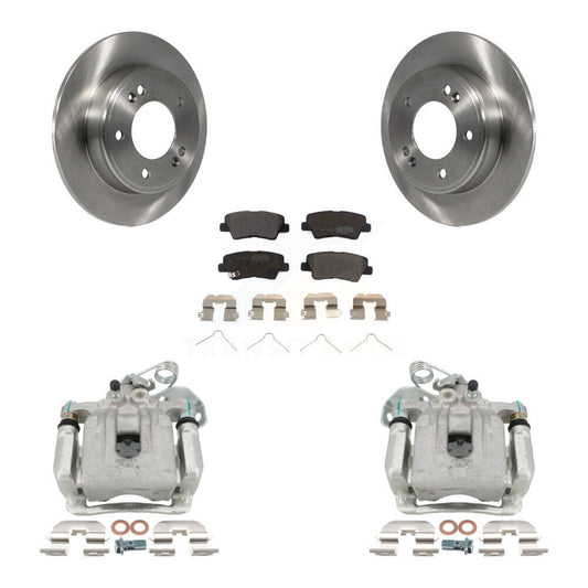 [Arrière] Disque et plaquette de frein pour 2017-2020 Hyundai Elantra 2.0L KC8-100661P