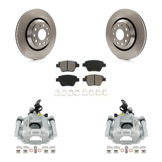 [Arrière] Disque et plaquette de frein pour Volkswagen GTI Audi A3 Quattro KC8-100664S