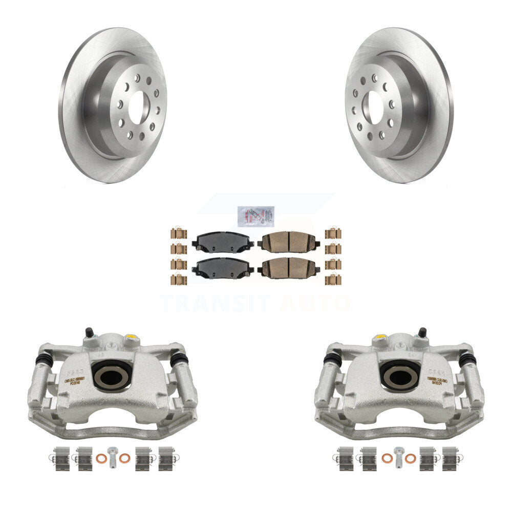 [Arrière] Disque et plaquette de frein pour 2018-2020 Jeep Wrangler Rubicon KC8-100666N