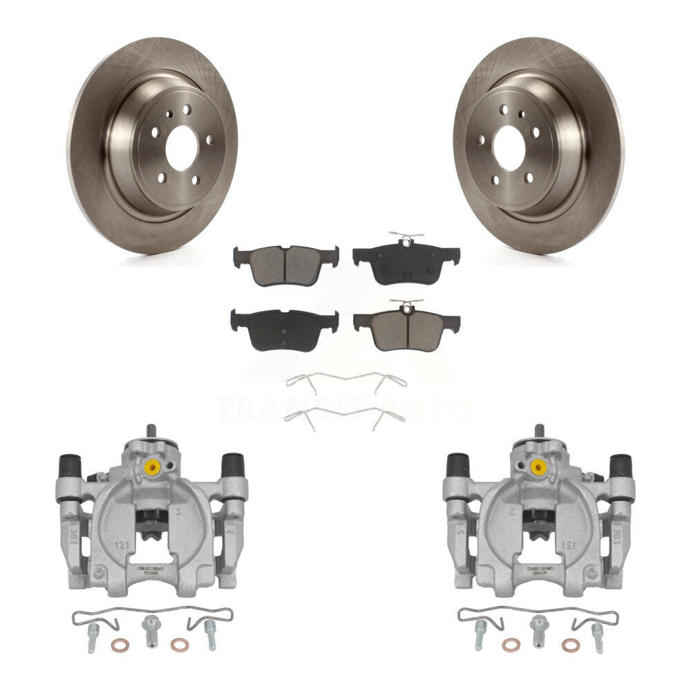 [Arrière] Disque et plaquette de frein pour 17 Lincoln Continental With 14mm Wheel Lugs KC8-100668C