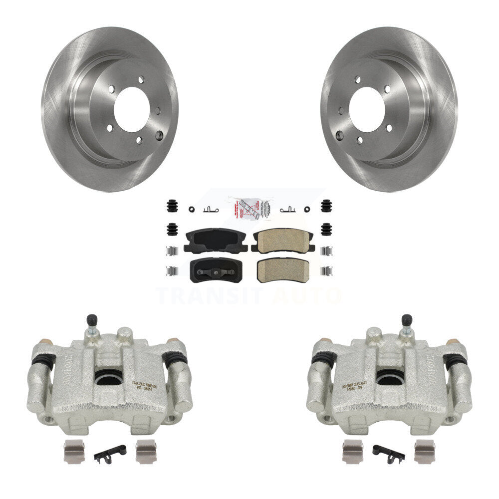 [Arrière] Disque et plaquette de frein pour Jeep Mitsubishi Lancer Patriot Compass RVR KC8-100675N