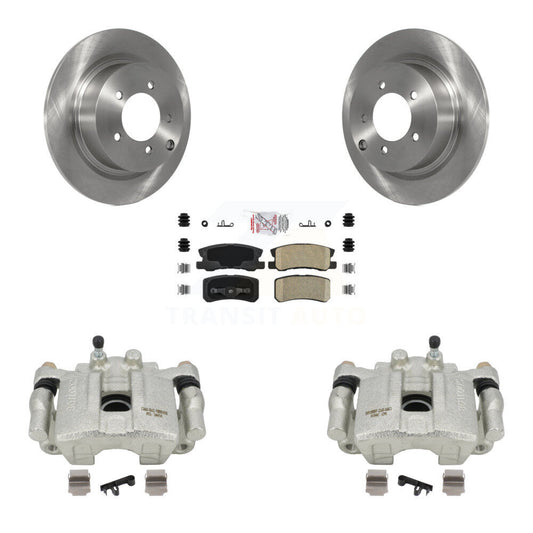 [Arrière] Disque et plaquette de frein pour Jeep Mitsubishi Lancer Patriot Compass RVR KC8-100675N