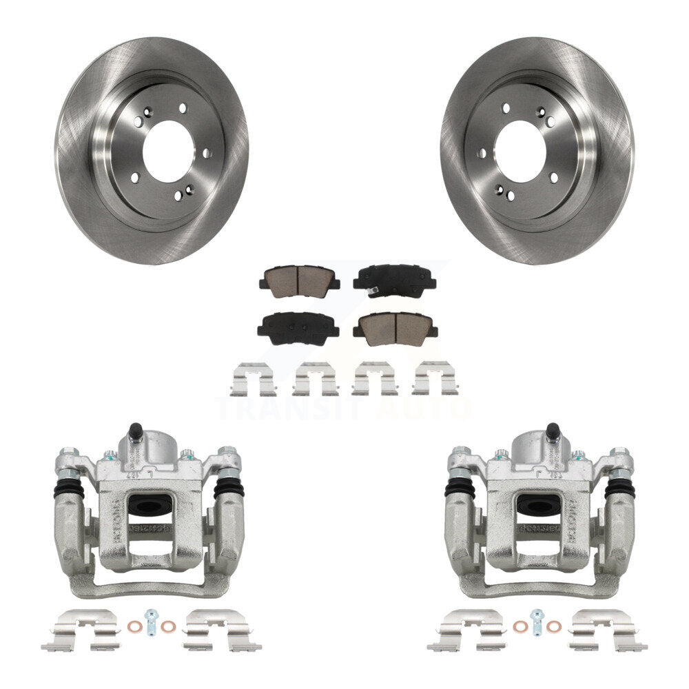 [Arrière] Disque et plaquette de frein pour Kia Optima 2.4L With Electric Parking KC8-100676C