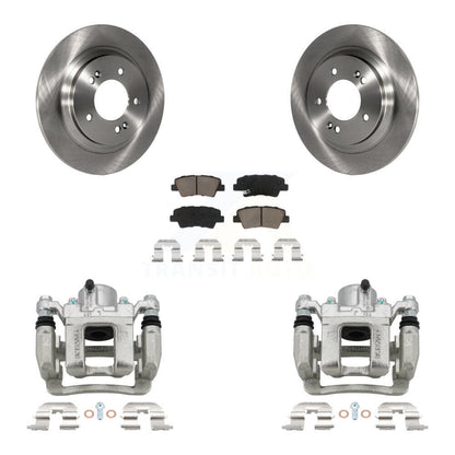 [Arrière] Disque et plaquette de frein pour Kia Optima 2.4L With Electric Parking KC8-100676C
