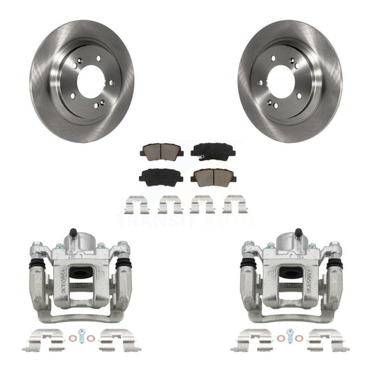 [Arrière] Disque et plaquette de frein pour Kia Optima 2.4L With Electric Parking KC8-100676C