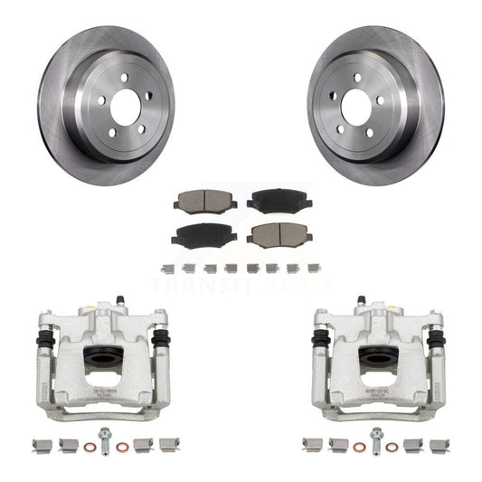 [Arrière] Disque et plaquette de frein pour Jeep Liberty Dodge Nitro KC8-100679C