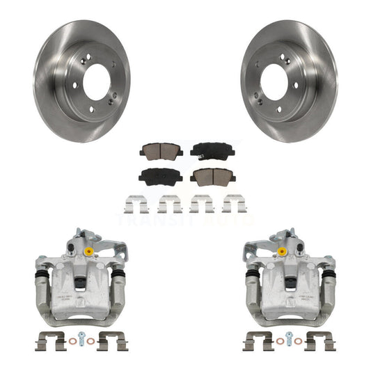 [Arrière] Disque et plaquette de frein pour Hyundai Elantra GT Kia Forte Veloster Koup KC8-100681C