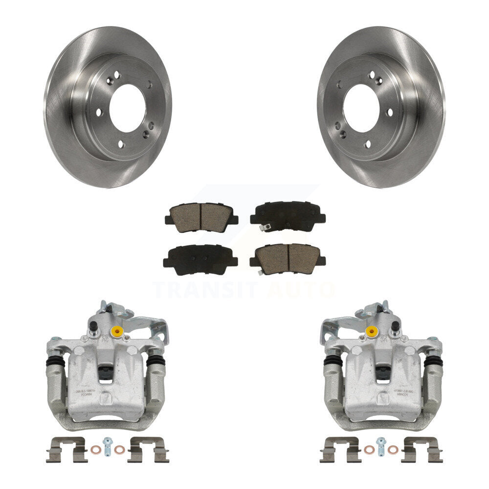 [Arrière] Disque et plaquette de frein pour Kia Forte Hyundai Forte5 Veloster Elantra KC8-100682C