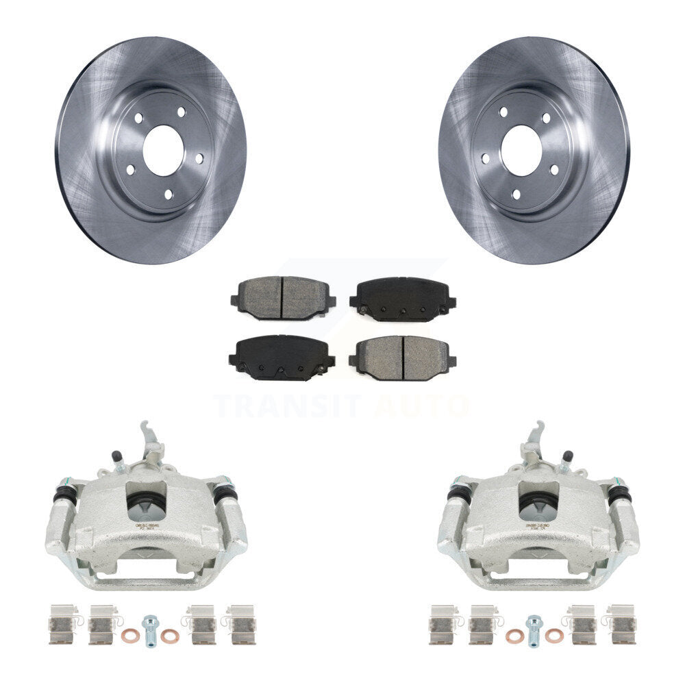 [Arrière] Disque et plaquette de frein pour 2014-2020 Dodge Journey KC8-100683S