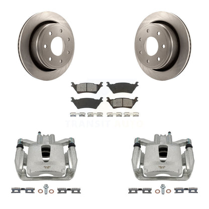[Arrière] Disque et plaquette de frein pour 12-14 Ford F-150 With 7 Lug Wheels KC8-100684S