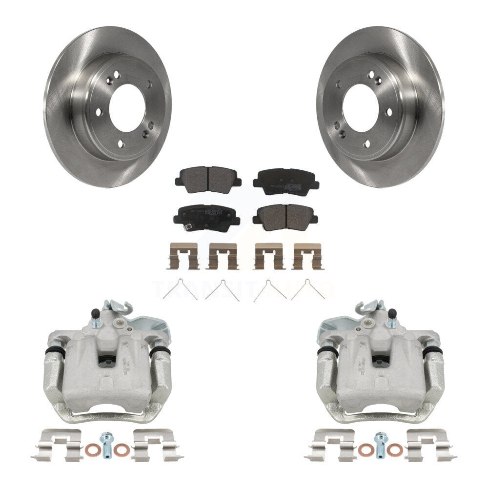 [Arrière] Disque et plaquette de frein pour 2017-2018 Kia Soul KC8-100685P