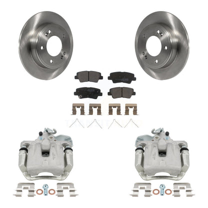 [Arrière] Disque et plaquette de frein pour 2017-2018 Kia Soul KC8-100685P