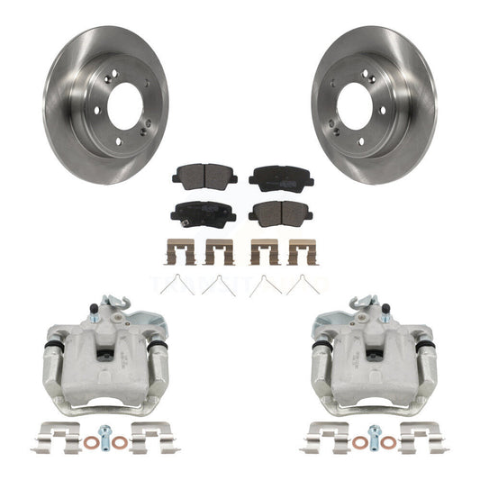 [Arrière] Disque et plaquette de frein pour 2017-2018 Kia Soul KC8-100685P
